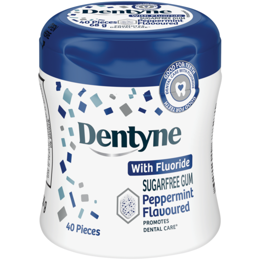 Dentyne Peppermint Flavoured Sugarfree Gum 68g
