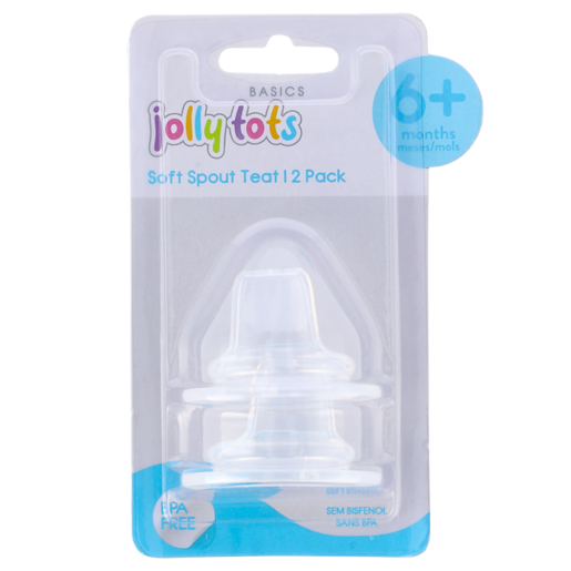 Jolly Tots Soft Pout Teat 2 Pack