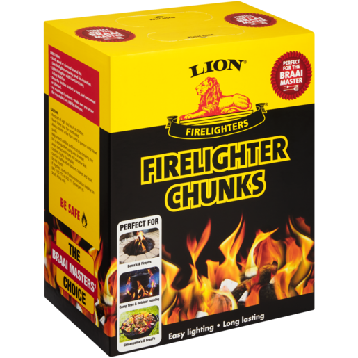 Lion Firelighter Chunks 1.5kg