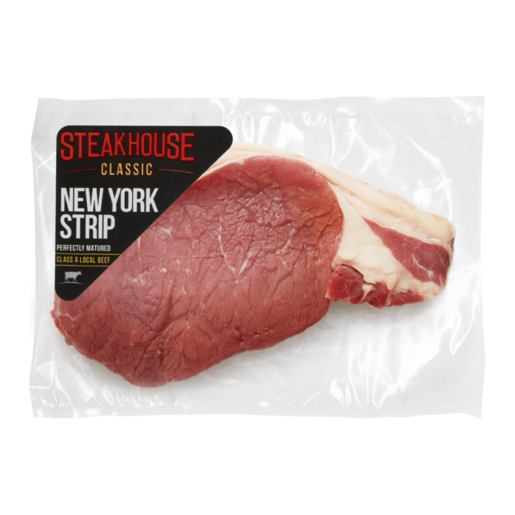 Steakhouse Classic New York Strip Steak Per kg