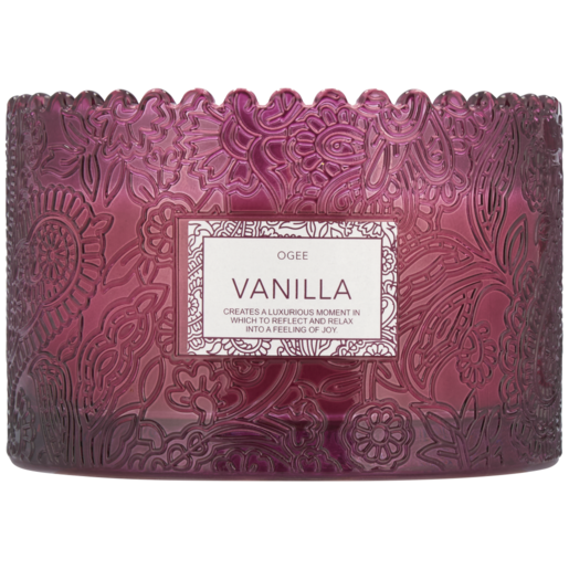 Ogee Vanilla Scented Candle 9x7.8cm