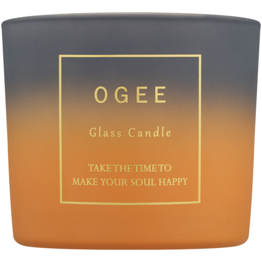 Ogee Glass Candle 7.8cm