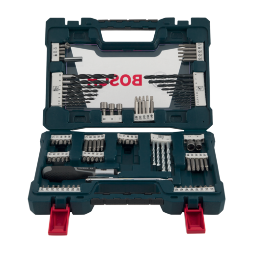 Bosch Metal Screwdriver & Drill Bit Set 91 Piece