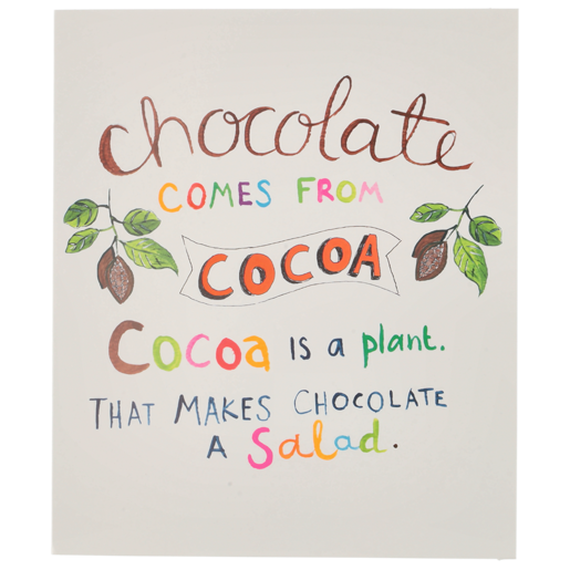 MishMash Chocolate Salad Birthday Everyday Card
