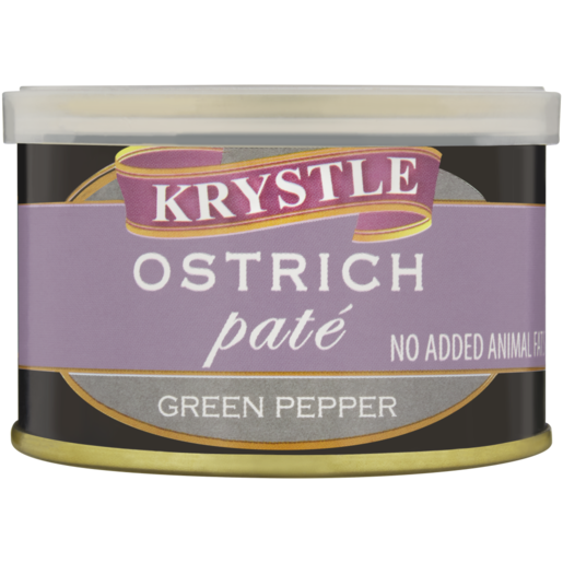 Krystle Green Pepper Ostrich Pate 110g