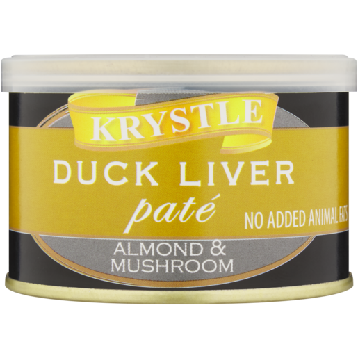 Krystle Almond & Mushroom Duck Liver Pate 110g