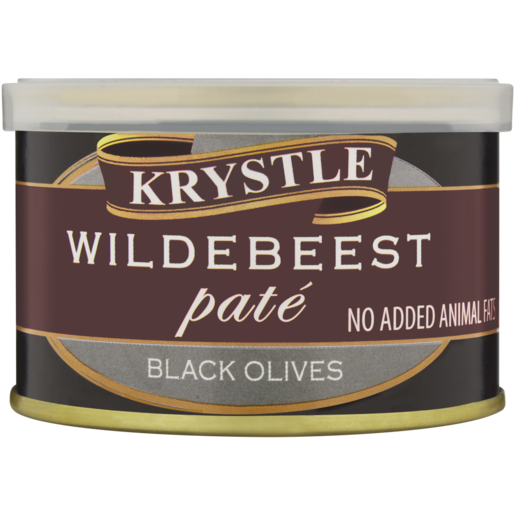 Krystle Black Olives Wildebeest Pate 110g