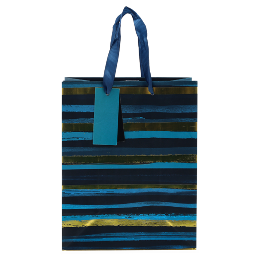 Creative Blue Foil Gift Bag