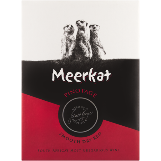 Meerkat Pinotage Red Wine Box 3L