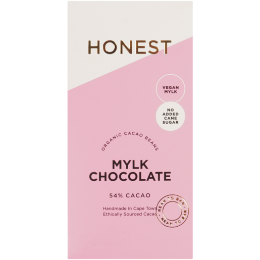 Honest 54% Cacao Mylk Chocolate Slab 60g