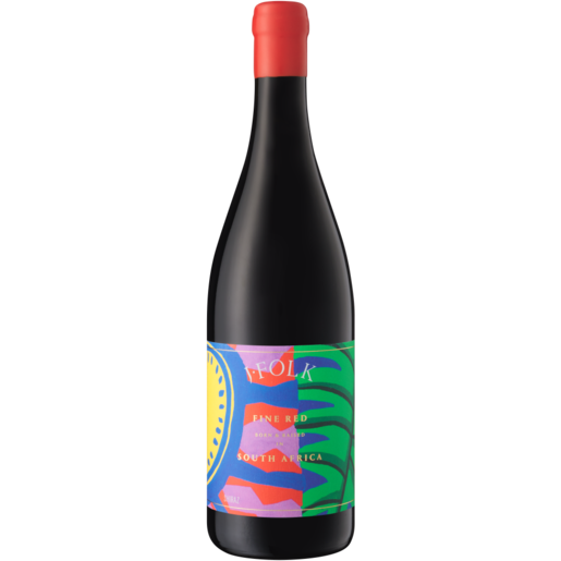 J.Folk Fine Shiraz Dry Red Wine Bottle 750ml