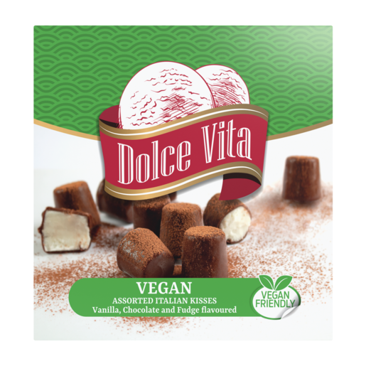 Dolce Vita Vegan Assorted Italian Kisses 340g