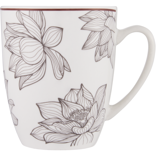 Floral Bold Coffee Mug 336ml