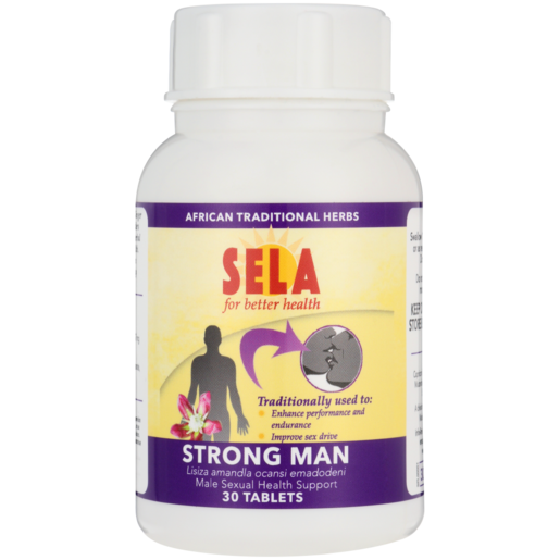 Sela Strong Man Sexual Health Support 30 Tablets