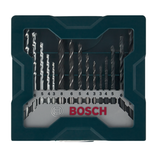 Bosch Metal Mixed Drill Bit Set 15 Piece
