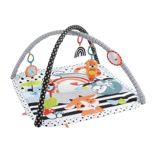 Fisher-Price 3-In-1 Music, Glow And Grow Gym Activity Play Mat
