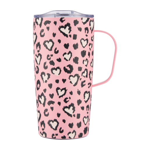 Wild Heart Stainless Steel Travel Mug 570ml (Colour May Vary)
