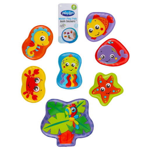 Playgro Bath Play Pals Stickers 7 Pack