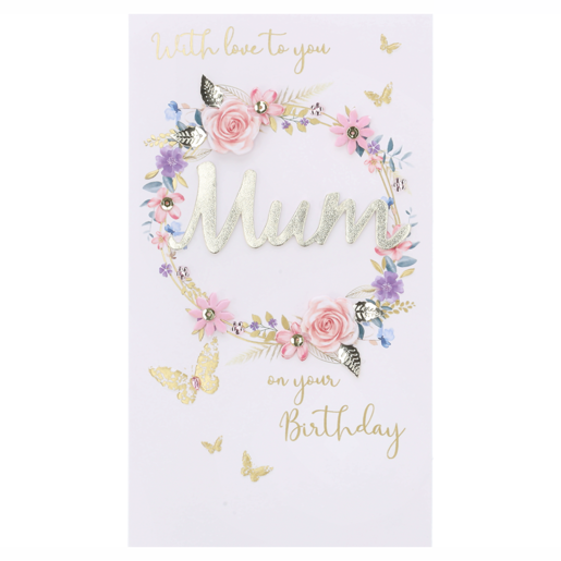 Champagne Mum Birthday Everyday Card