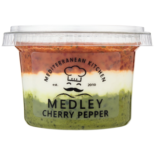 Mediterranean Kitchen Cherry Pepper Medley 180g