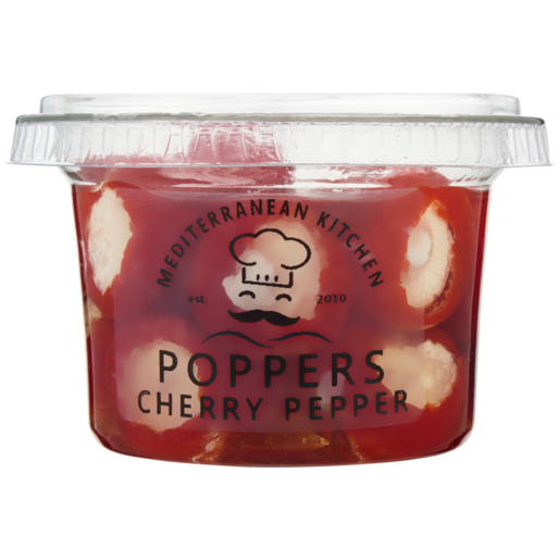 Mediterranean Kitchen Cherry Pepper Poppers 180g