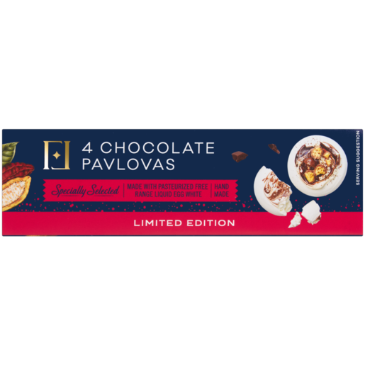 Forage And Feast Limited Edition Chocolate Pavlovas 4 Pack