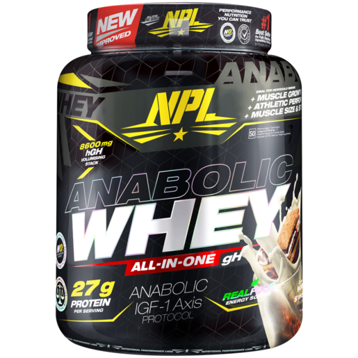 NPL S'mores Flavoured Anabolic Whey 908g