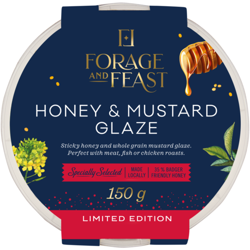 Forage And Feast Limited Edition Honey & Mustard Glaze 150g