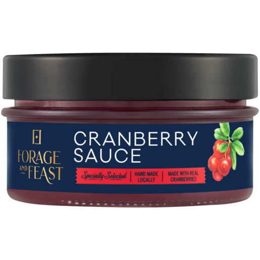 Forage And Feast Limited Edition Cranberry Compote 130g
