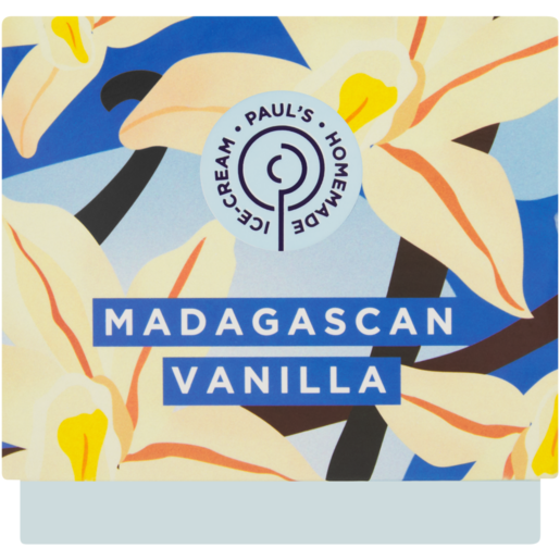 Paul's Homemade Madagascan Vanilla Ice Cream 500ml