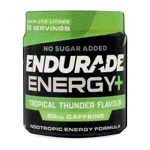 Endurade Energy + Tropical Thunder Flavour Nootropic Energy Formula 200g