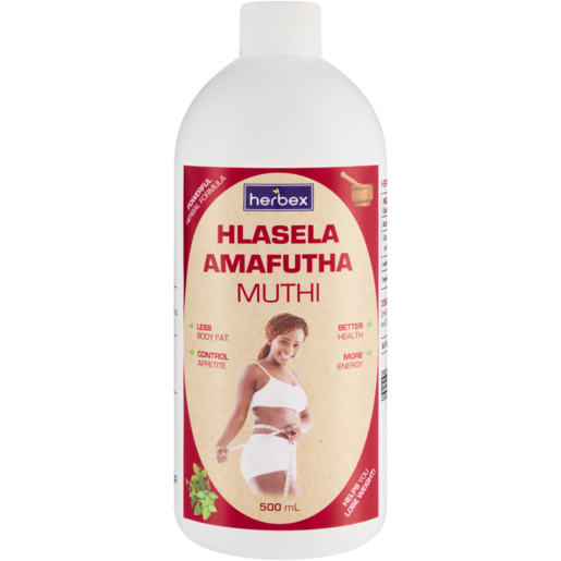 Herbex Hlasela Amafutha Muthi Slimming Remedy 500ml