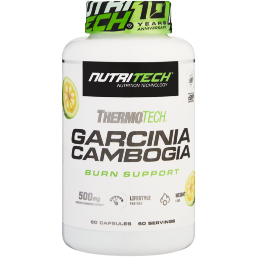 NutriTech Thermotech Garcinia Cambogia Burn Support Capsules 60 Pack