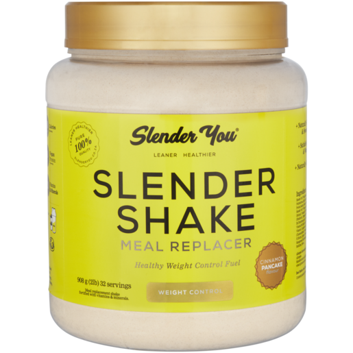 Slender You Cinnamon Pancake Flavour Slender Shake Meal Replacer 908g 