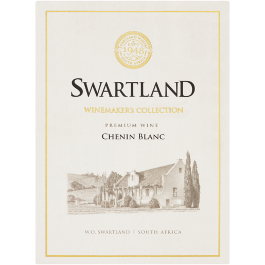 Swartland Winemaker's Collection Chenin Blanc White Wine Box 2L