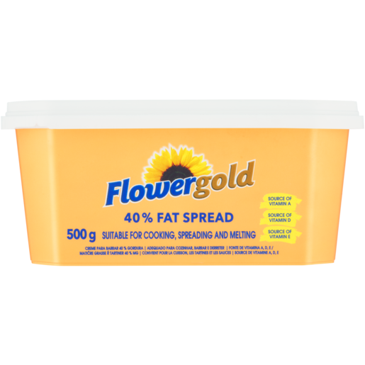 Flowergold 40% Fat Spread Tub 500g