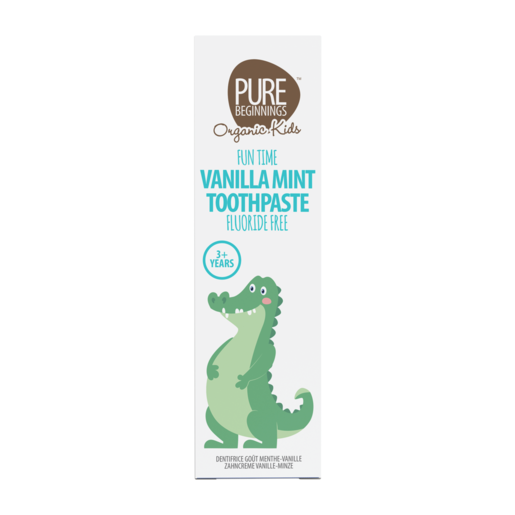 Pure Beginnings Organic Kids Vanilla Mint Toothpaste 75ml