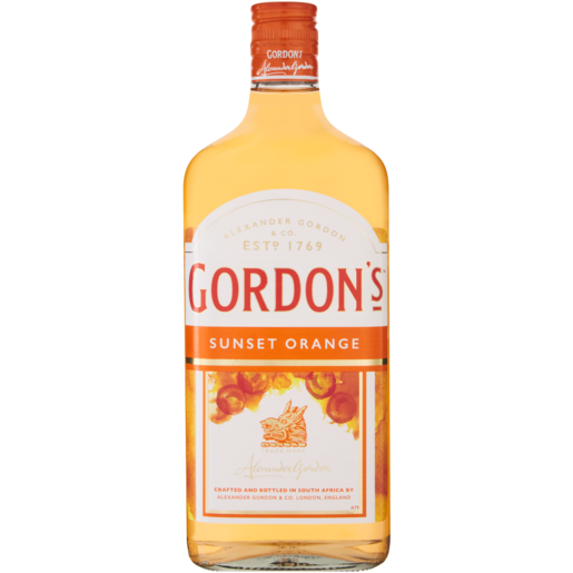 Gordon's Sunset Orange Spirit Aperitif Bottle 750ml