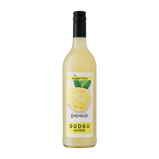 Gudgu Lemonade Sugar Free Cordial 750ml