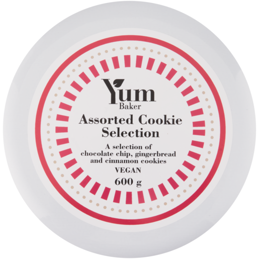 Yum Baker Vegan Assorted Cookie Selection 600g