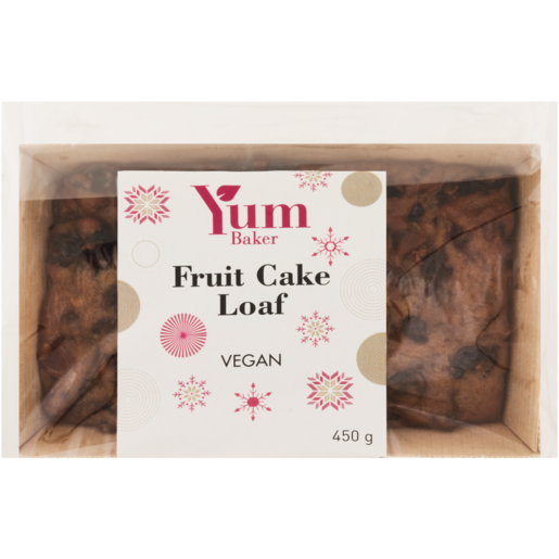 Yum Baker Vegan Fruit Cake Loaf 450g