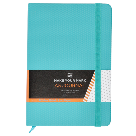 Donau Turquoise A5 Soft Touch Book Journal
