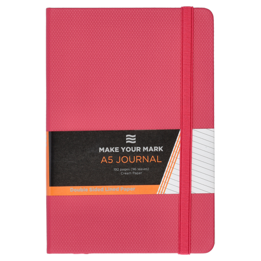 Donau Pink A5 Soft Touch Book Journal