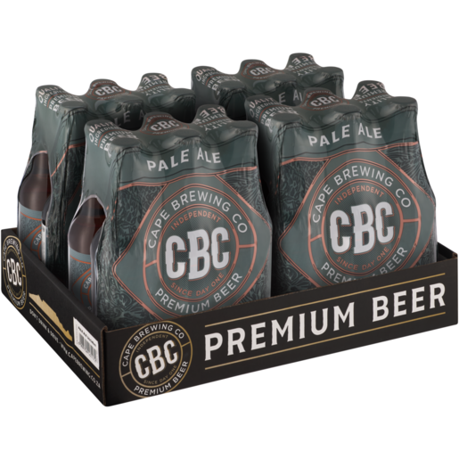 CBC Pale Ale Beer Bottles 24 x 340ml 