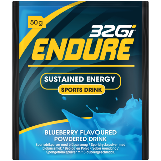 32Gi Endure Blueberry Flavoured Powdered Sports Drink 50g
