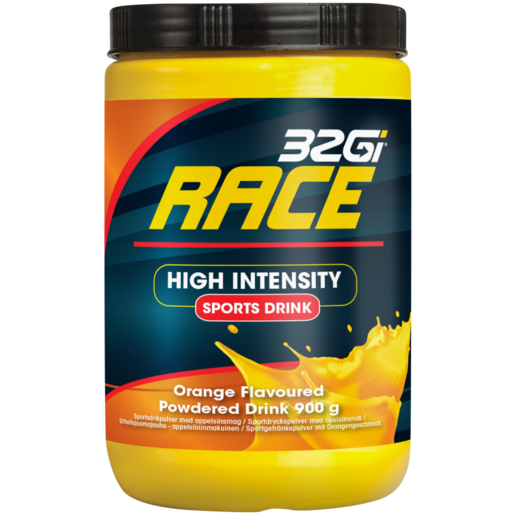32Gi Race Orange Flavoured Powdered Sports Drink 900g