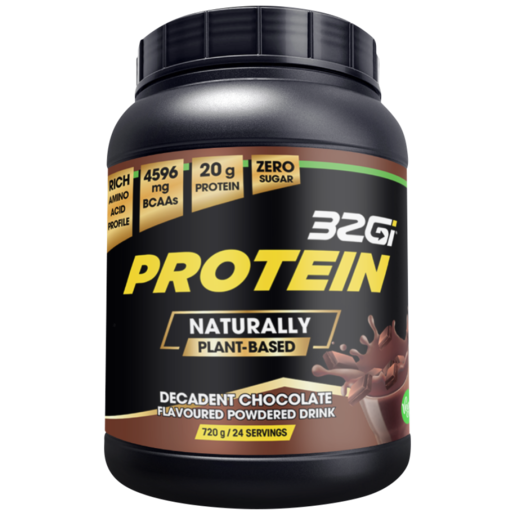 32Gi Protein Chocolate Flavoured Plant-Based Protein Powder 720g