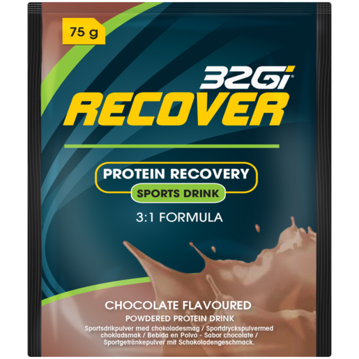 32Gi Recover Chocolate Flavoured Powdered Sports Drink 75g