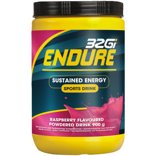 32Gi Endure Raspberry Flavoured Powdered Sports Drink 900g