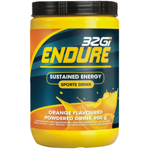 32Gi Endure Orange Flavoured Powdered Sports Drink 900g